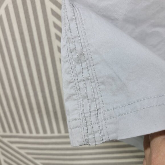 NEW Eddie Bauer Shorts Size 16 Chino Shorts Pockets Womens Very Light Blue - Picture 3 of 6